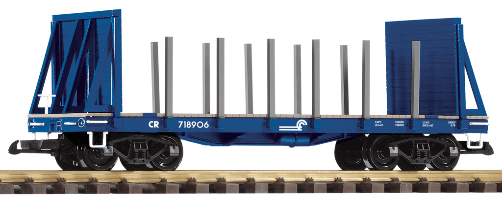 PIK38766: Conrail Bulkhead Flatcar