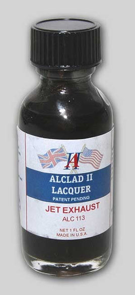ALC 113 1oz. Bottle Jet Exhaust Lacquer