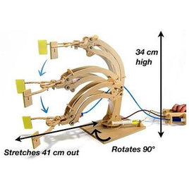 PFD28: Hydraulic Robotic Arm Wooden Kit