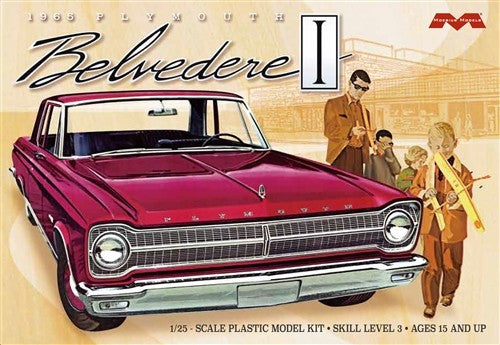 MOE1218: 1/25 1965 Plymouth Belvedere