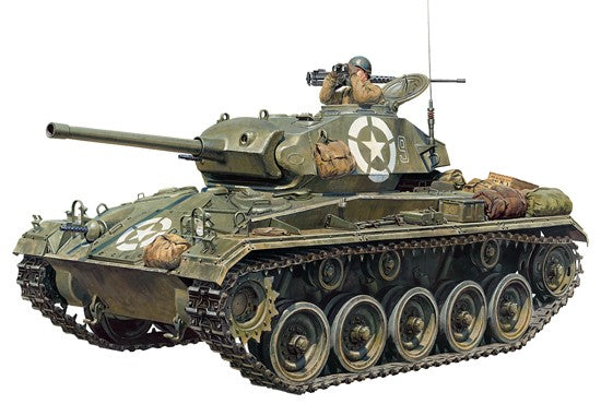 Tamiya 37020: 1/35 US Light Tank M24 Chaffee