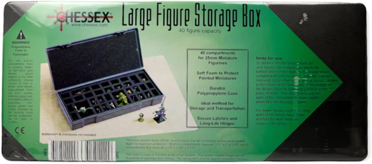 CHX02852: Figure Storage Box: Very Large (40 figure capacity)