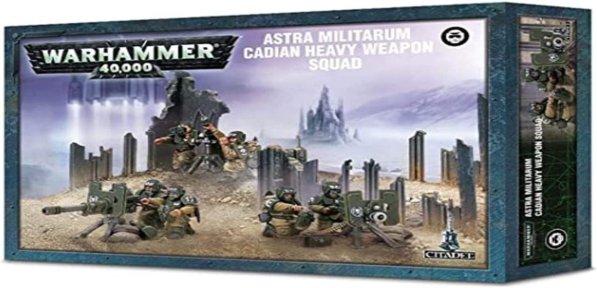 WHM4719: A/MILITARUM CADIAN HEAVY WEAPON SQUAD