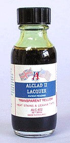 ALC 402 1oz. Bottle Transparent Yellow Lacquer
