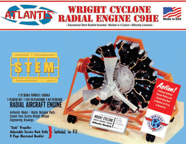 AAN6052: Wright Cyclone 9 Radial Engine STEM
