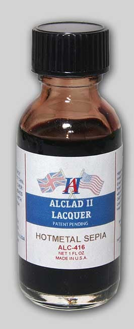 ALC 416 1oz. Bottle Hot Metal Sepia Lacquer