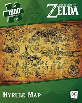 USOPZ005690: Puzzle: Zelda Hyrule Map 1000pc
