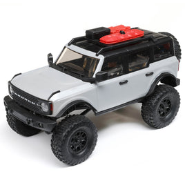 AXI00006T2: 1/24 SCX24 2021 Ford Bronco 4WD Truck RTR, Grey