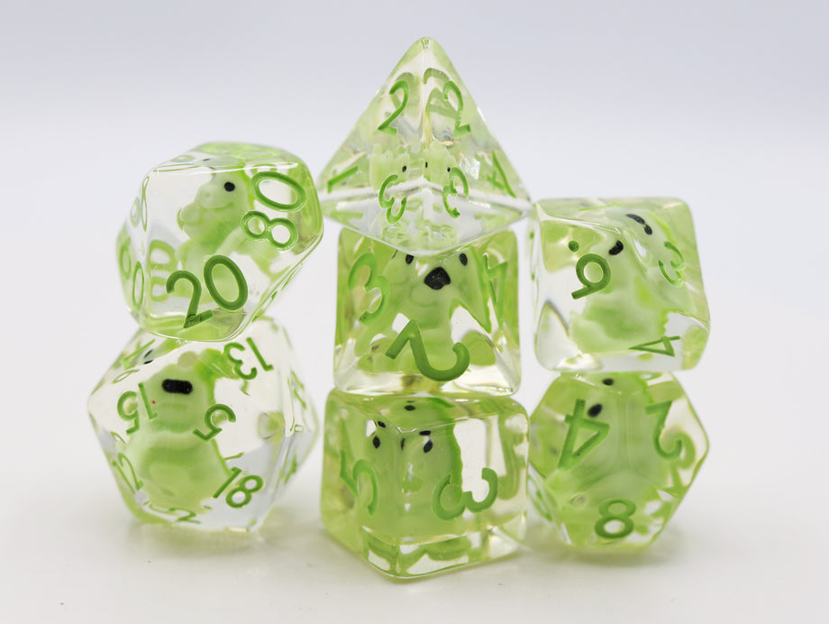 FBG2255: Baby T Rex RPG Dice Set