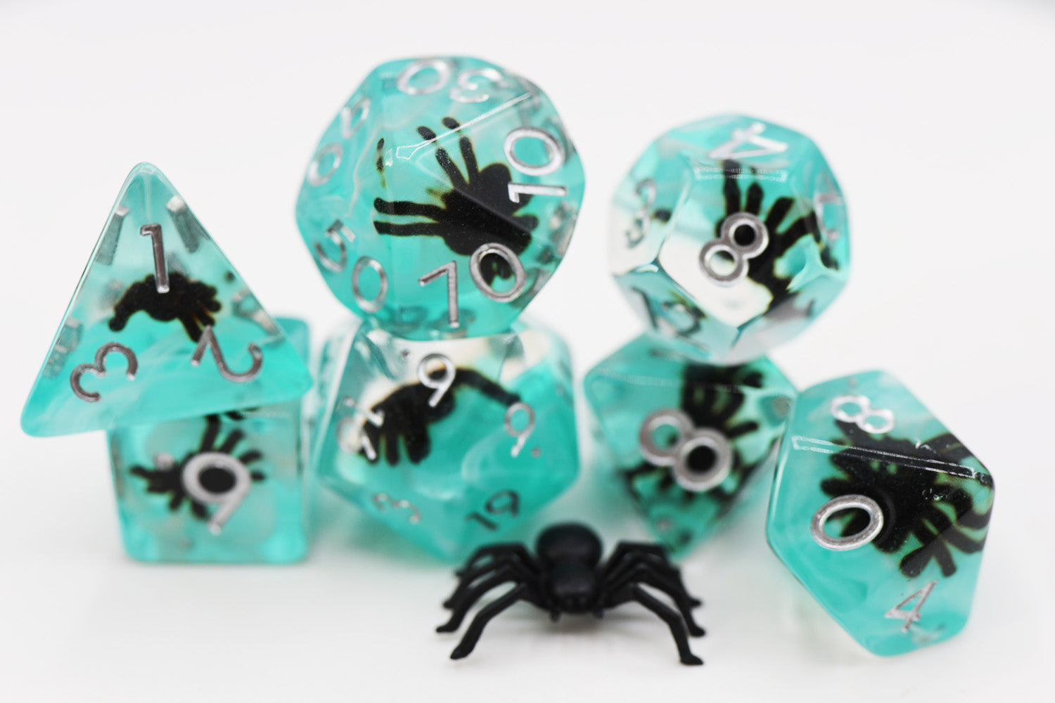 FBG2359: Blue Tarantula RPG Dice Set