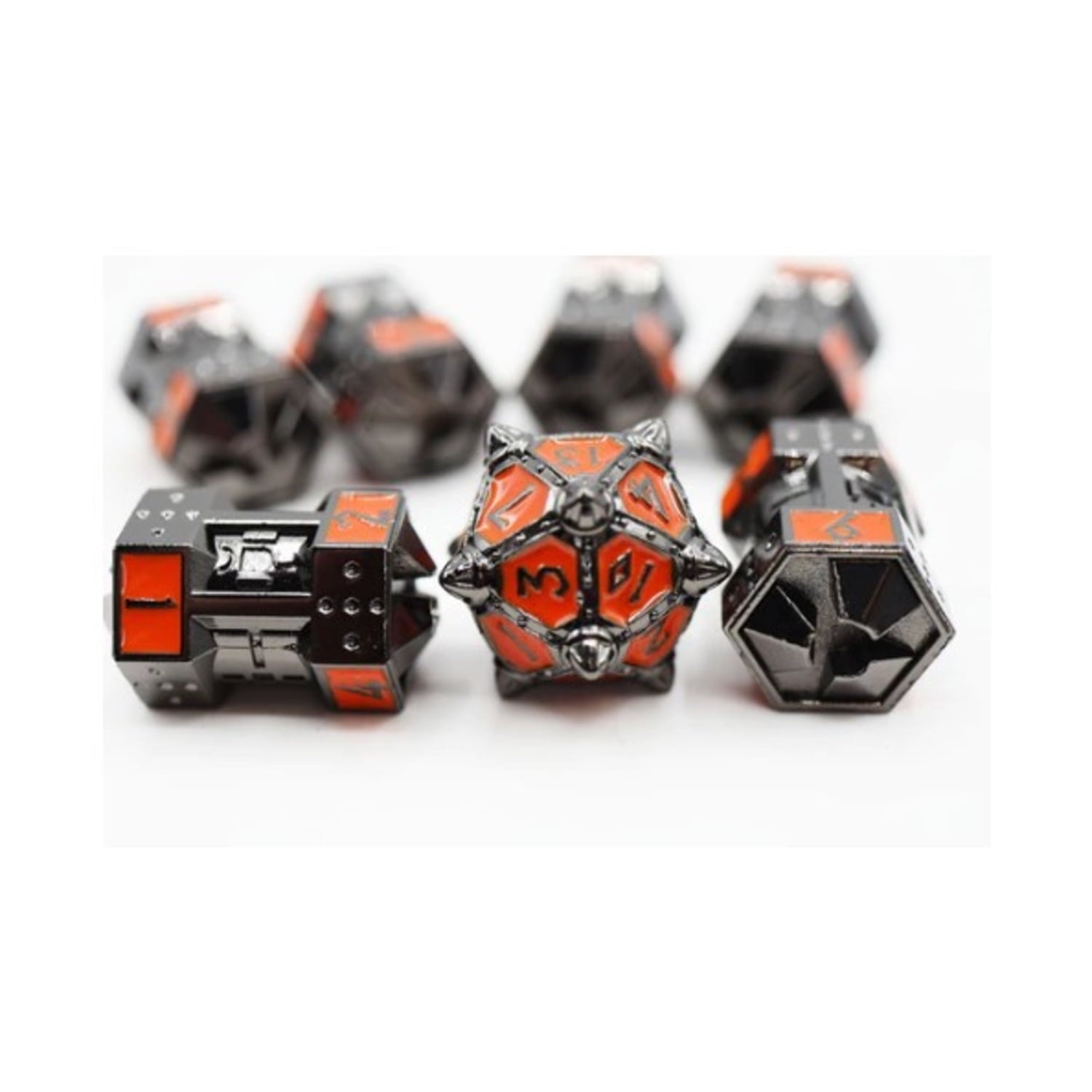 FBG4286: Dice 51: Moonlit Mars CCG Metal Dice Set