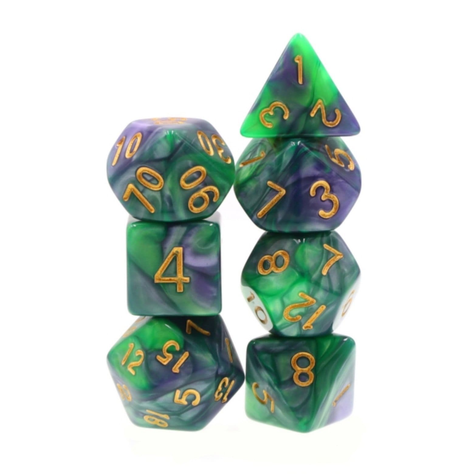 FBG2132: Mermaid's Tail RPG Dice Set