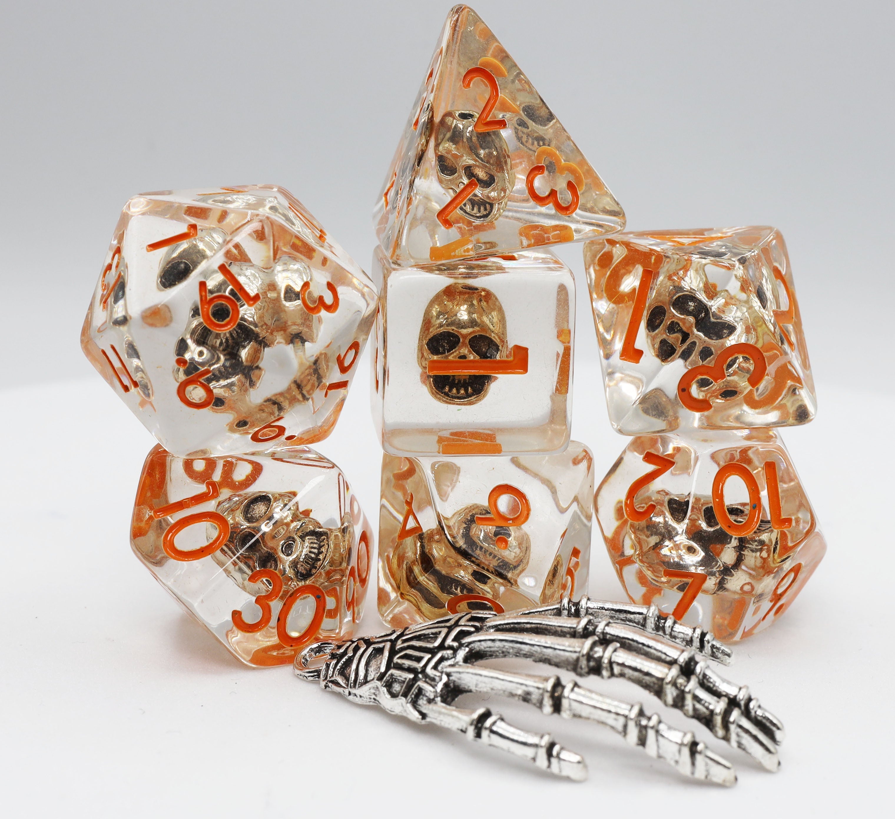 FBG2404: Laughing Skull RPG Dice Set