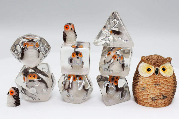 FBG2428: Wise Owl RPG Dice Set