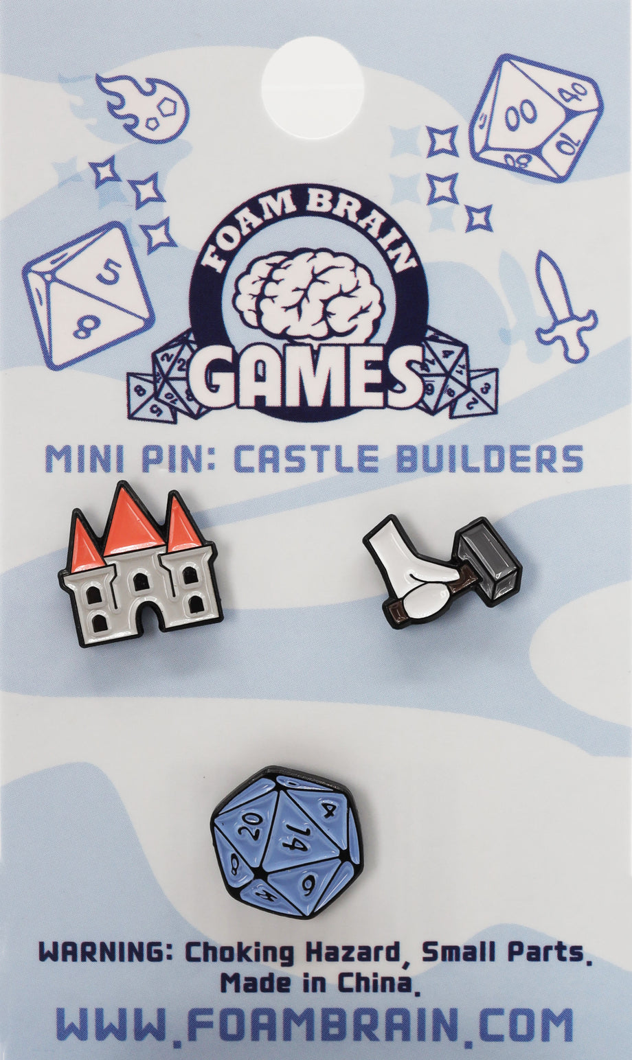 FBG3292: Mini Pins: Castle Builders