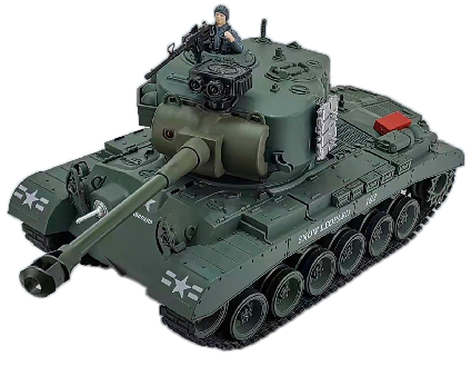 IMX18901: 1/18 Scale US M26- Snow Leopard 2.4Ghz RC Tank Force