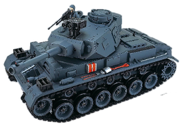 IMX18908: 1/18 Scale German Panther III- 2.4Ghz RC Tank Force