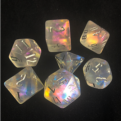 FBG2309: Ice Fae RPG Dice Set