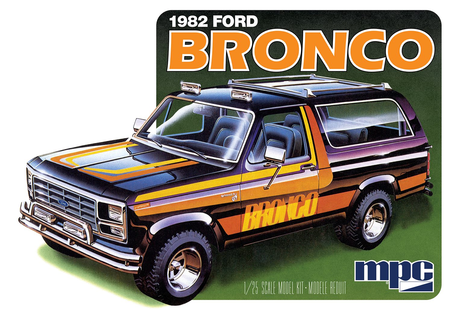 MPC 991 1982 Ford Bronco 1/25 Scale Model Kit
