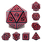 FBG2237: Magic Flame - Red RPG Dice Set