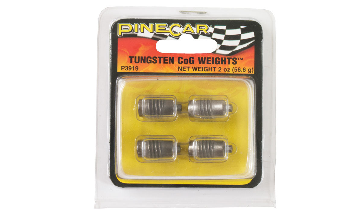 PIN3919: Tungsten CoG/Center of Gravity Weight Set (2)