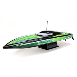 PRB08032T2: 36" Sonicwake,Grn, Self-Right Deep-V Brushless RTR
