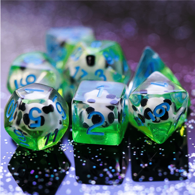 FBG1117: Panda RPG Dice Set