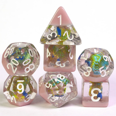 FBG2330: Peacock RPG Dice Set