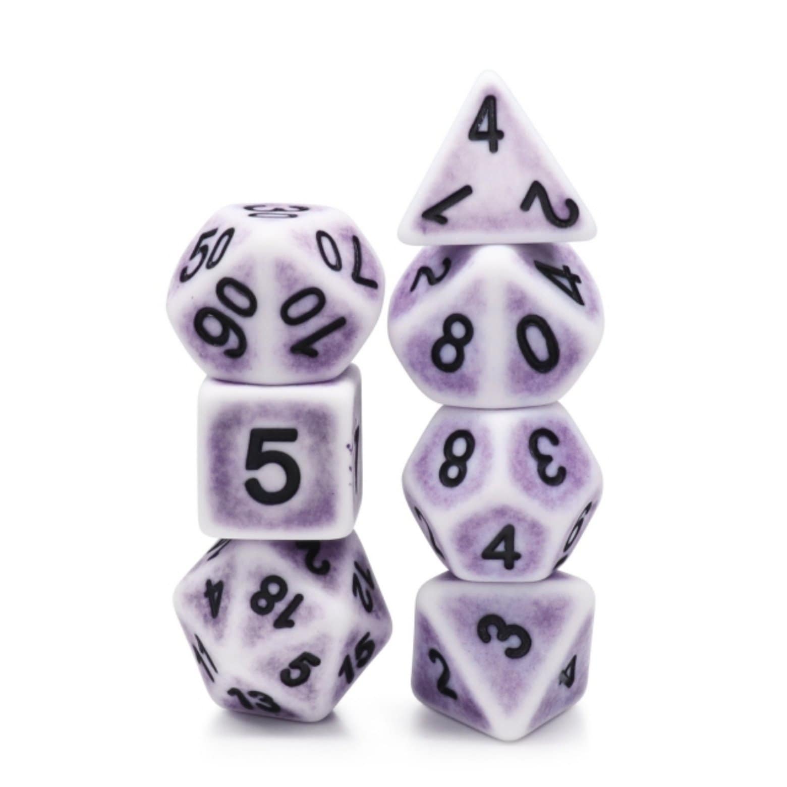 FBG2069: Lavender Ancient RPG Dice Set