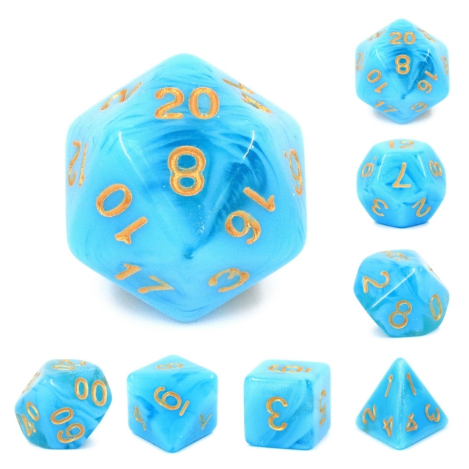 FBG2104: Atlantis RPG Dice SetFBG2104