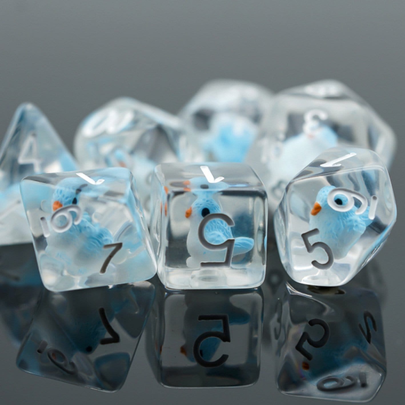 FBG1114: Blue Bird RPG Dice Set