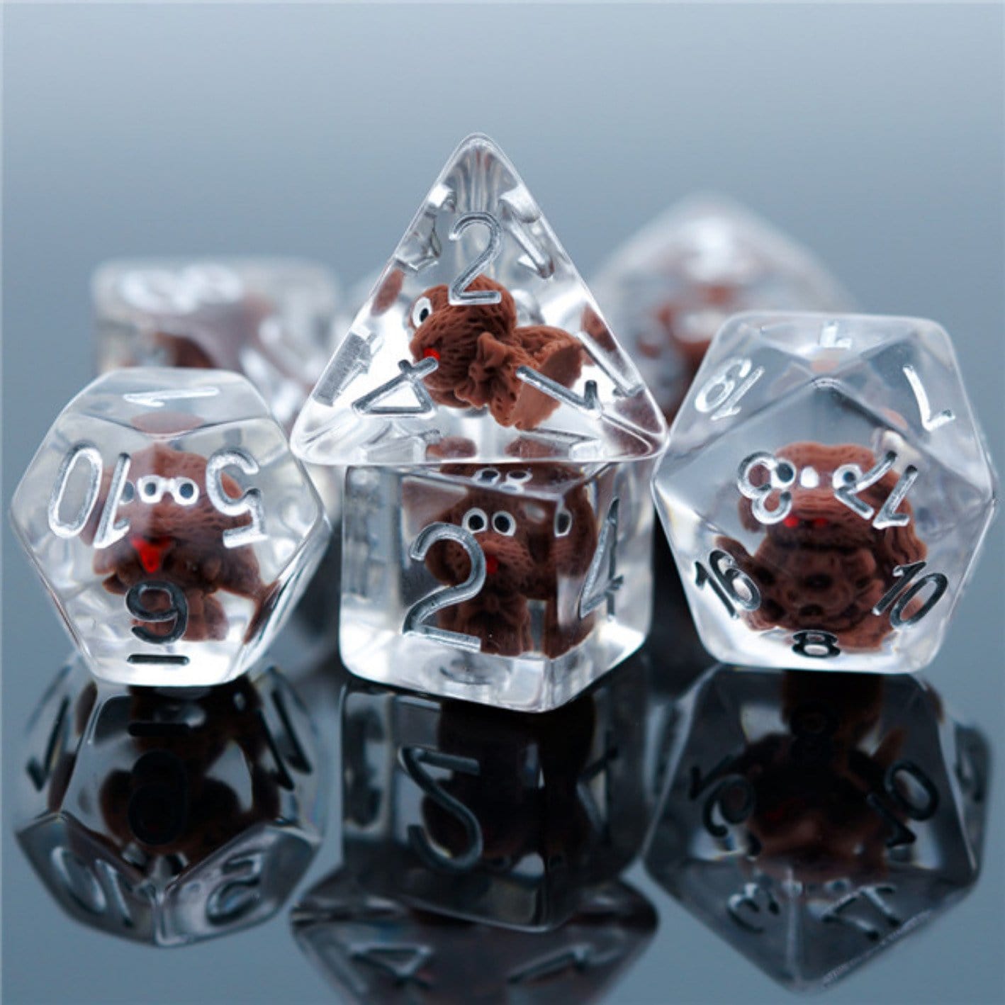 FBG1017: Fluffy Puppy RPG Dice Set