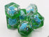 FBG2318: Splash Turtle RPG Dice Set