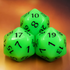 FBG5092: 55mm Titan D20 - Glow in the Dark Green