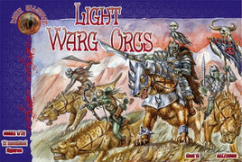 ANK72009: 1/72 Light Warg Orcs Figures (12 Mtd)