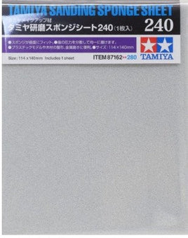 TAM87162: Tamiya Sanding Sponge Sheet 240