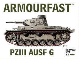 ARF99003: 1/72 Panzer III Ausf G Tank (2)