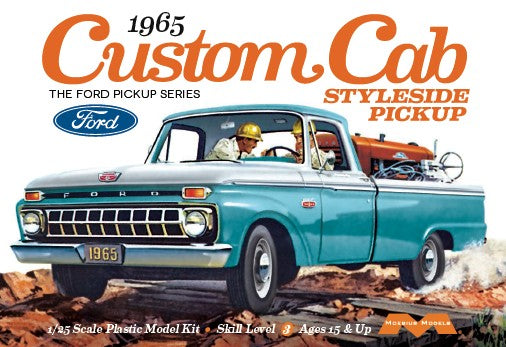 MOE1234: 1965 Ford 1/25th Scale Custom Cab Styleside Pickup
