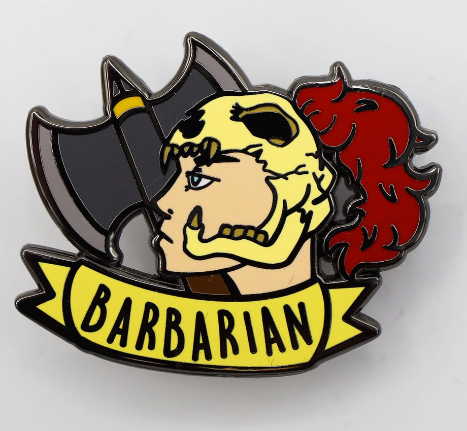 FBG3000: Banner Class Pins: Barbarian