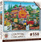 MST31931: Country Escapes: Antique Barn w/Trucks & Tractors Puzzle (550pc)