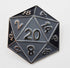 FBG3072: Black D20 Enamel Pin