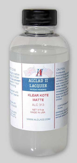 ALC 313 4oz. Bottle Clear Coat Matte