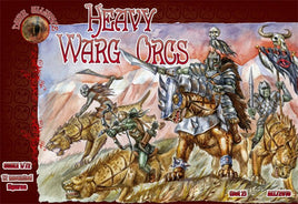 ANK72010: 1/72 Heavy Warg Orcs Figures (12 Mtd)