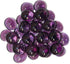 CHX01127: Crystal Purple Glass Stones in 5.5` Tube (40)