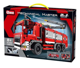 QIH6805: Tech Bricks R/C Fire Truck Kit (2 in 1)