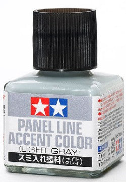 Tamiya 87189 Light Grey Panel Line Accent Color 40ml