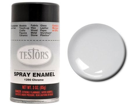 TES 1290 Chrome Enamel Spray 3oz