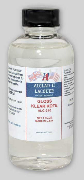 ALC 310 4oz. Bottle Gloss Clear Coat