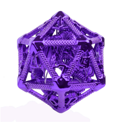 FBG5080: Hollow Dragon Keep D20 - Purple