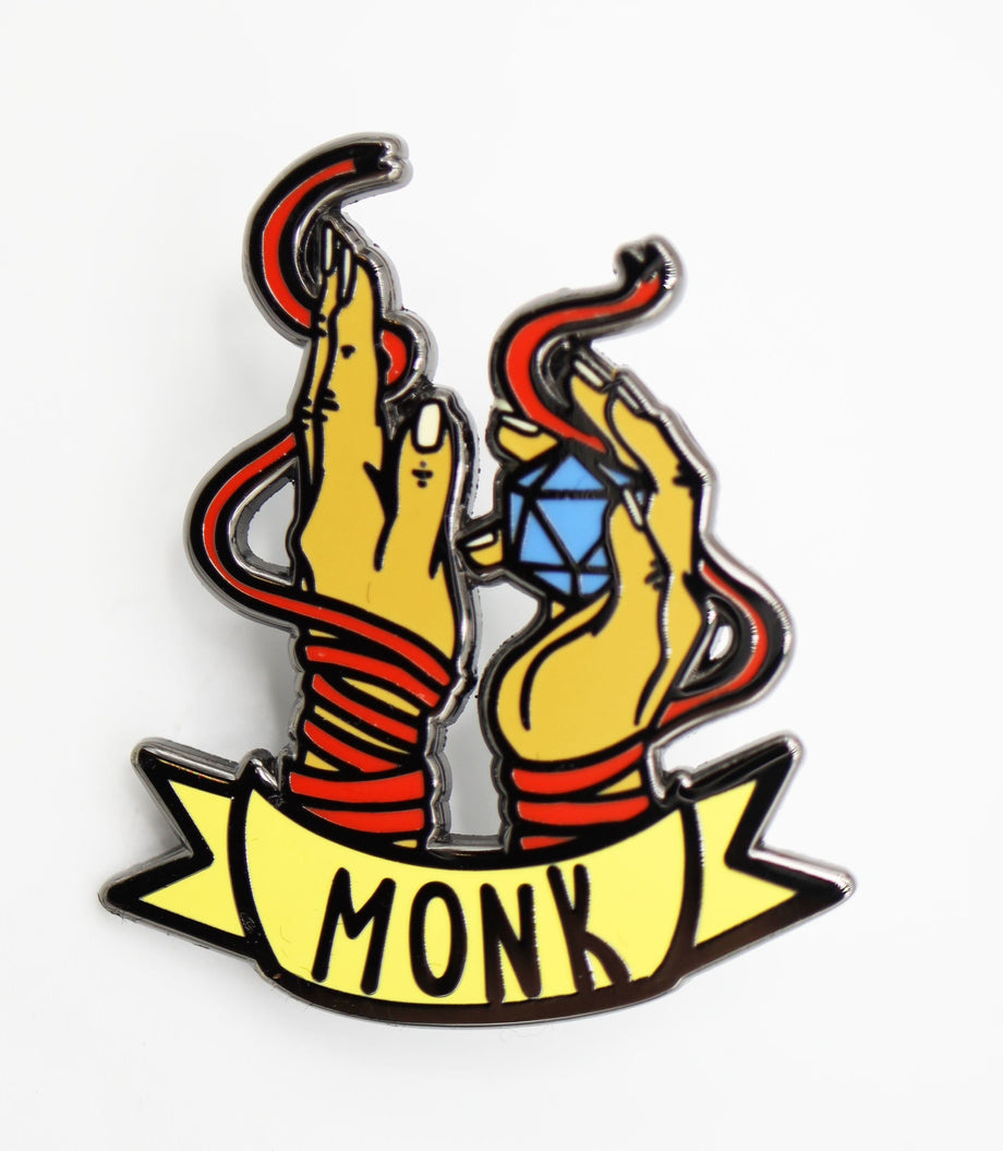 FBG3005: Banner Class Pins: Monk